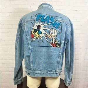 GUCCI X DISNEY DONALD DUCK embroidered denim Jacket NWT 56 or 3X *Posh Pick!
